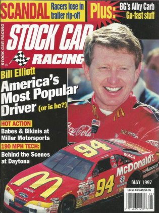 STOCK CAR RACING 1997 MAY - MARCA Cars, MS. Miller Motorsports, Trailers